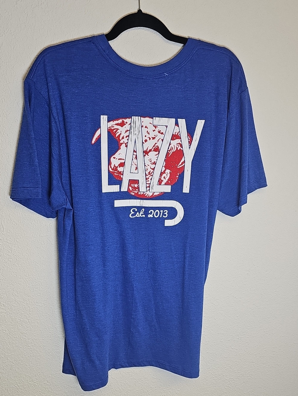 Est. 2013 Short Sleeve T-Shirt in Royal Blue